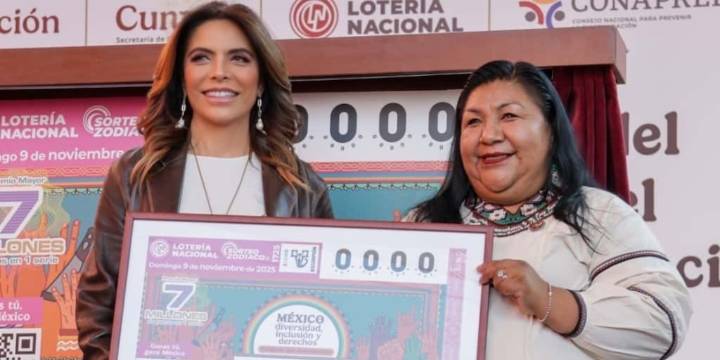Este es el billete de la Lotería Nacional que busca promover la diversidad y los derechos humanos