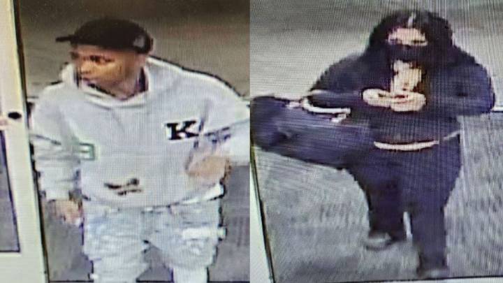 Police searching for suspects in armed robbery of CVS in Whitman