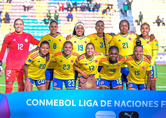 Colombia empató 1×1 con Bolivia en la Conmebol Nations League Femenina