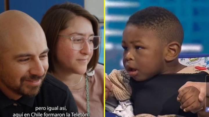 La adopción de Ciro transformó el destino de pareja chileno-mexicana: Familia multicultural emociona en la Teletón
