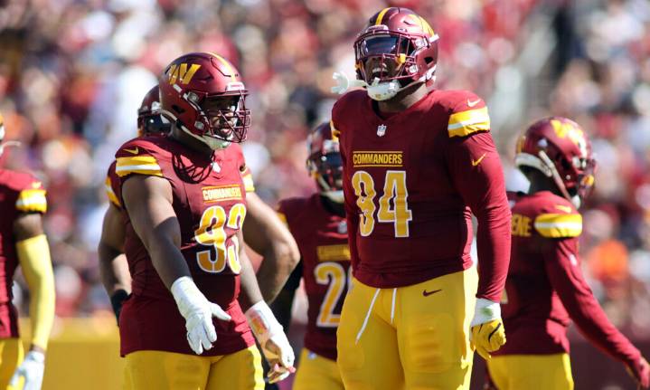 Commanders’ Daron Payne was suspended for a game for hitting Amon