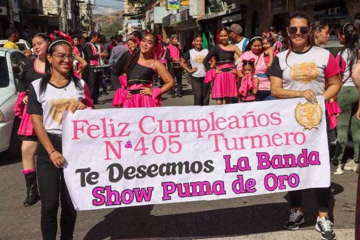 Ciudad de Turmero celebró 405 años de fundada