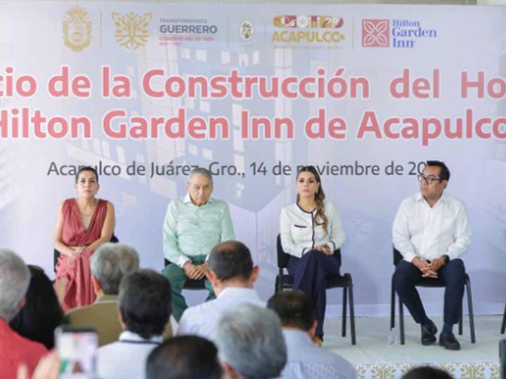 Arranca construcción del Hotel Hilton Garden Inn en Acapulco
