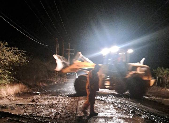 Salta: piden precaución por los trabajos sobre RN 68 y 40 afectadas por la lluvia