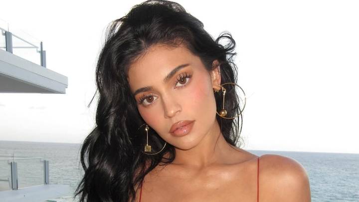 Kylie Jenner's sultry autumn wardrobe consists of plunging side cut-outs, sheer dresses and leopard print coats