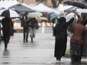 Strong storm drenching Los Angeles and greater Southern California
