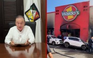 Sheinbaum instruye enviar apoyo a afectados por incendio en Waldos; Durazo ordena abrir investigación