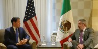 De la Fuente se reúne con Marco Rubio en el margen del G7