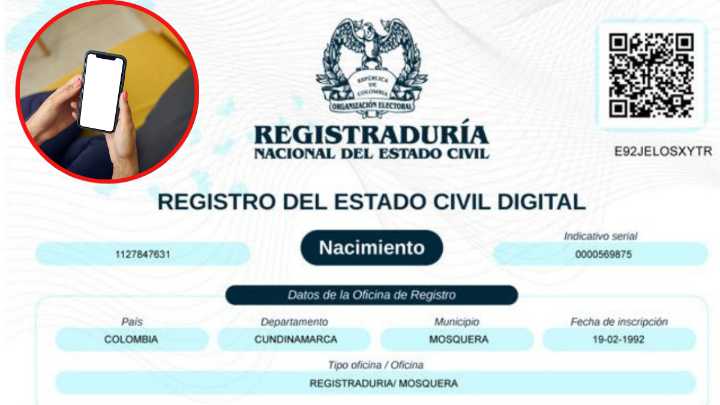 ¡Saque su registro civil sin moverse de la casa! Así puede descargarlo en línea