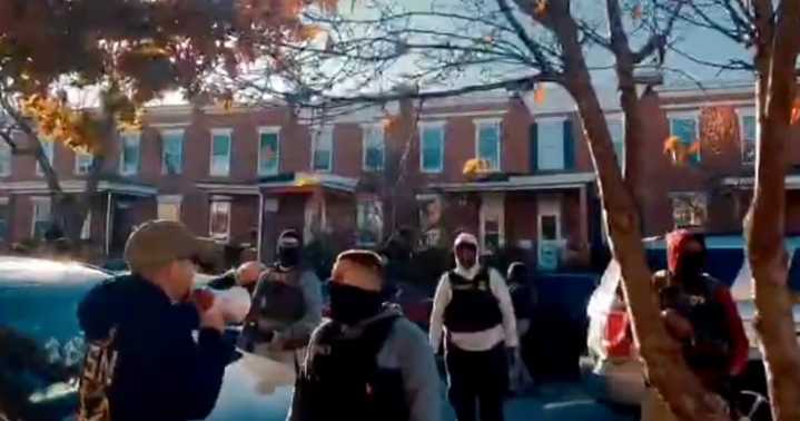 Baltimore's "Paul Revere" says he was shoved by ICE agent