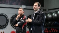 En la previa del Superclásico, Stefano Di Carlo visitó al plantel de River y se reunió con Gallardo