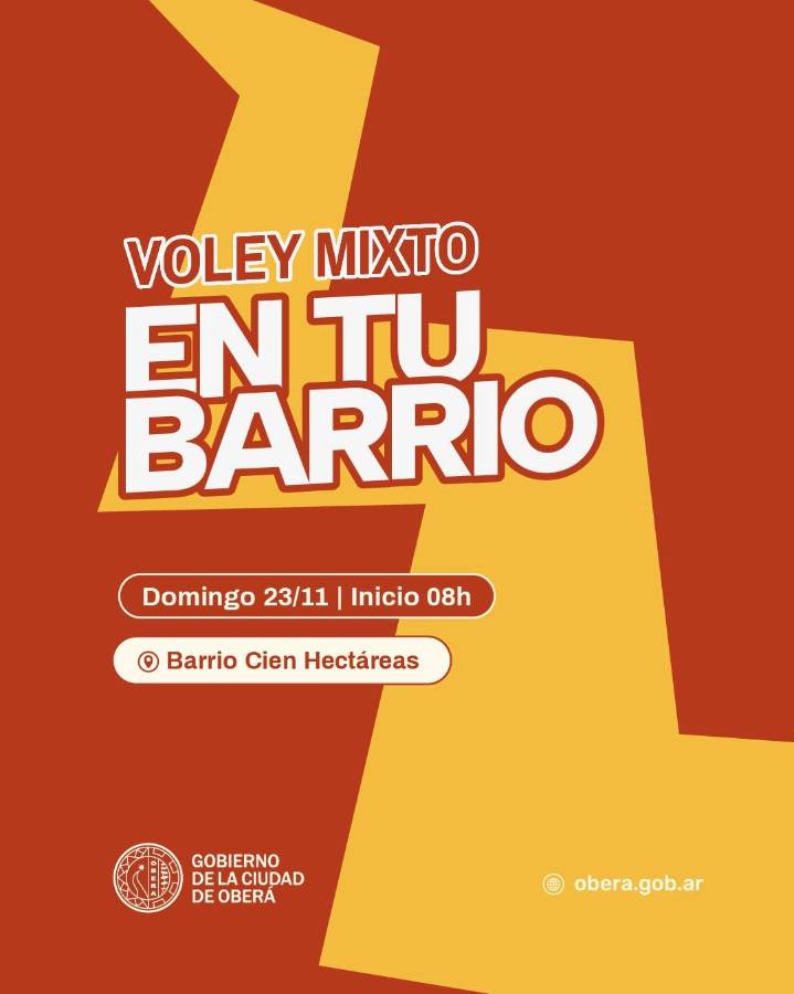 El viernes nueva edición de deporte a los barrios