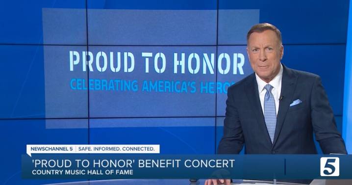 Country stars unite in Nashville to honor veterans, raise funds for military families