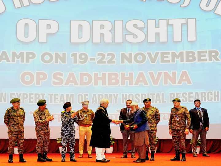 J-K Lt Governor lauds ‘Op Drishti’ mega eye camp