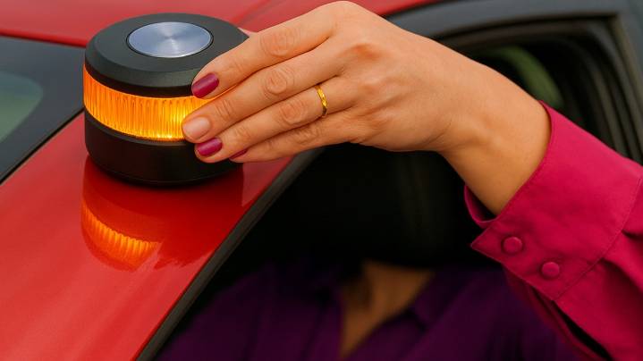 Una compra obligada en Albacete: la baliza V-16 y todo lo que conlleva