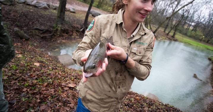Campus onlookers brave weather, find something fishy at Mossy Creek