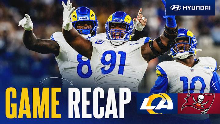 Game Recap: Rams dominate Buccaneers 34-7 on Sunday Night Football for sixth