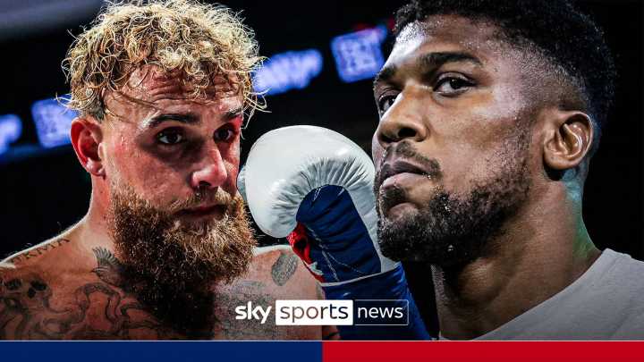 Anthony Joshua and Jake Paul in talks for heavyweight fight in December in Miami