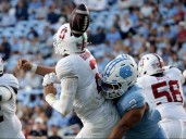 Defense records nine sacks, leads UNC to victory over Stanford