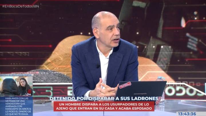 Nacho Abad cuenta uno de sus secretos: "Tengo botes de spray de pimienta"