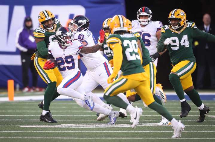 Giants lose 5th straight game, this time to Packers in MetLife Stadium