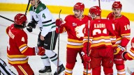 Coronato extends goal streak, Flames recover to edge Stars in shootout 