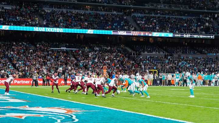 Los Dolphins derrotan a los Commanders en el primer partido de la NFL en España