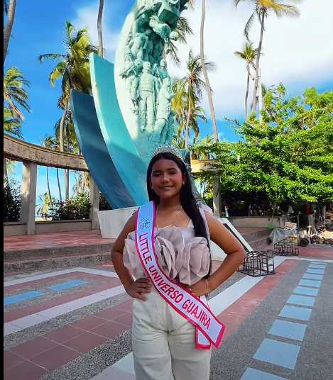 CORONADA EN CARTAGENA: Thaliana Vargas, una niña wayuu es la nueva Little Universo Colombia 2026