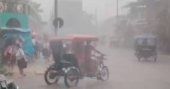 ¡Atención! Advierten lluvias de ligera a moderada intensidad para la sierra y la selva para las próximas 24 horas