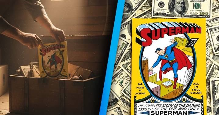 Tres hermanos encontraron un viejo cómic de Superman en el ático de su madre difunta, lo subastaron… y terminó convirtiéndose en el más caro de la historia