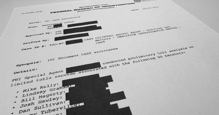 What really happened in the FBI’s secret operation ‘Arctic Frost’?