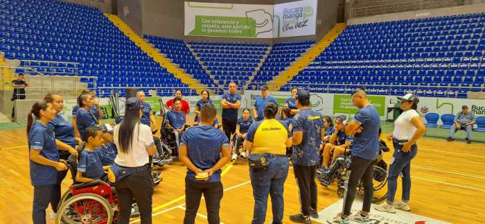 Las Escuelas de Talentos de boccia y para natación se dan cita en Bucaramanga