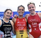 Canadian triathlete Howell reaches World Triathon Cup podium for first time