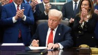 President Trump signs government funding bill, ending shutdown after a record 43