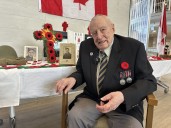 Calgary’s oldest living Second World War veteran honoured