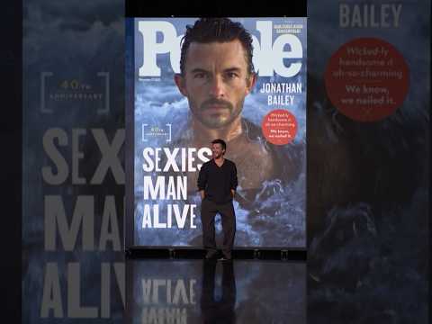 #JonathanBailey is #PEOPLE’s Sexiest Man Alive 2025! #FallonTonight