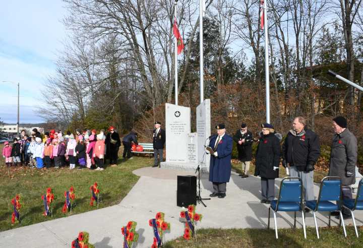 Remembrance Day In Elliot Lake