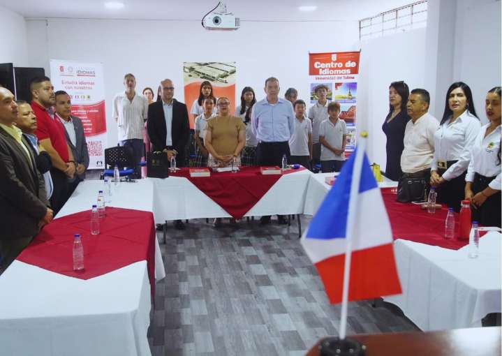 UT lidera alianza que impulsa el aprendizaje del francés en colegios de Ibagué