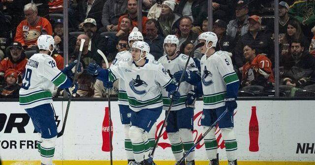 Sasson, O’Connor score late to back Tolopilo in Canucks' 5