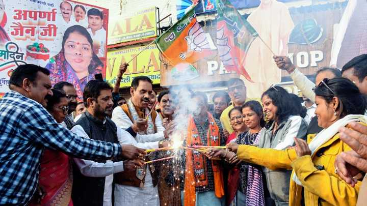 ‘Now Bengal’s turn’: BJP jubilant after Bihar trends roll in, TMC hits back