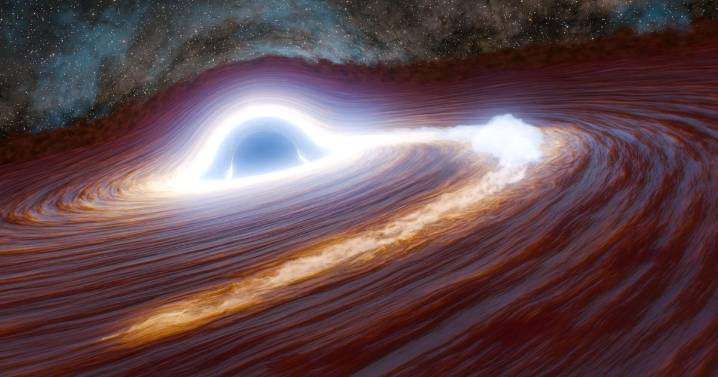 Scientists spot the brightest flare yet from a supermassive black hole