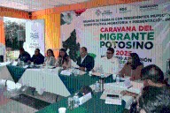 Caravana del Migrante 2025 protegerá a potosinos en su retorno