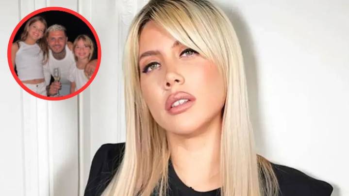 Wanda Nara habló del reencuentro de sus hijas con Mauro Icardi: su reacción ante la consulta por la China Suárez