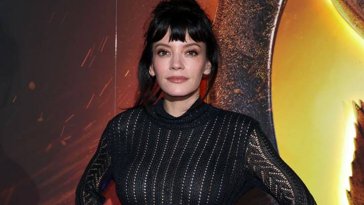 Lily Allen Adds a Sheer Dior Gown to Her Growing Revenge Dress Wardrobe