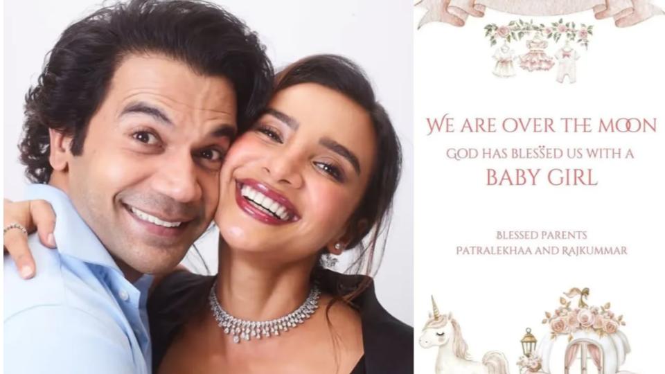 Rajkummar Rao and Patralekhaa welcomes first baby girl