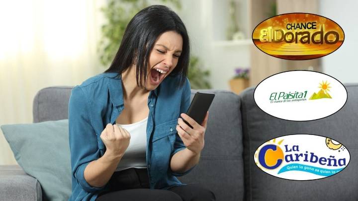 Resultados de las loterías El Dorado, El Paisita y La Caribeña: domingo 23 de noviembre -