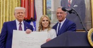 Cheryl Hines Claims She 'Broke Out Into Hives' After She Shook Hands With Donald Trump