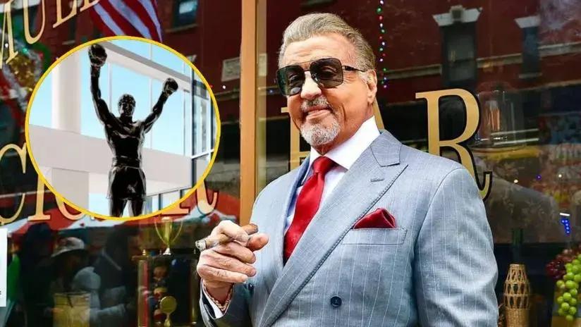 ¡Nocaut de emociones! Sylvester Stallone reacciona a la develación de la estatua de Rocky en aeropuerto de Filadelfia