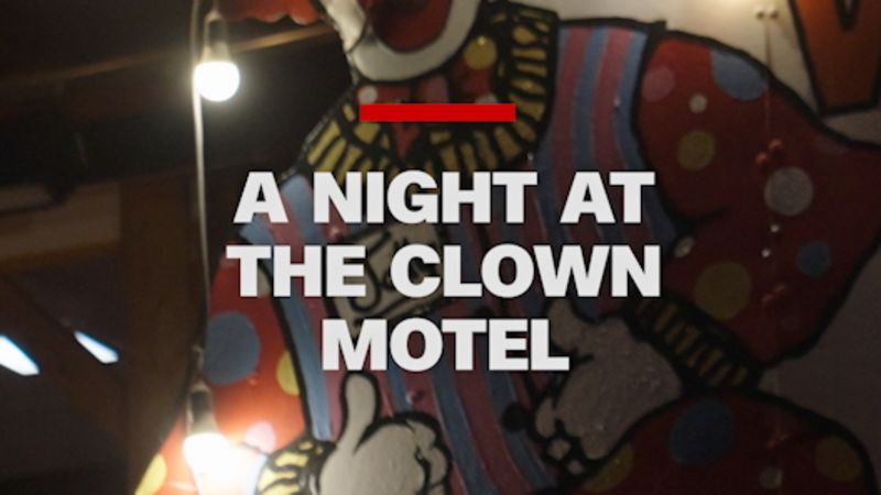 The Clown Motel in Tonopah, Nevada is creepy but so is the road getting there