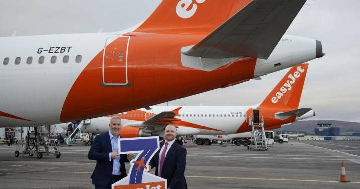 Scotland flights boost from easyJet at Glasgow Airport